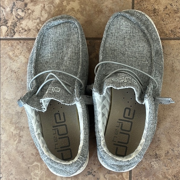 Hey Dude Men's Gray Casual Shoes - Picture 2 of 4